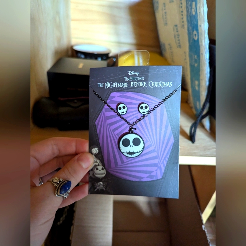 2/$30- Jack Skellington Jewelry Set